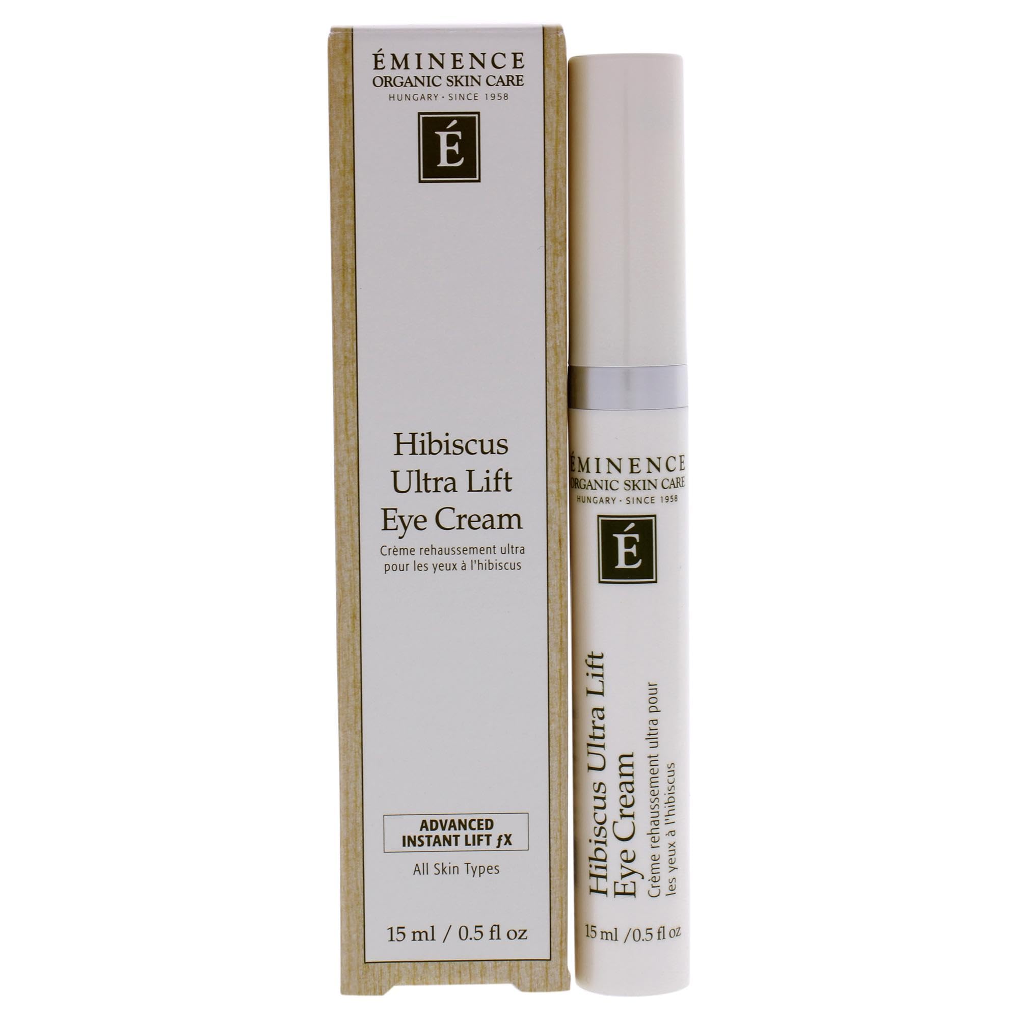 Eminence Organic Skincare Hibiscus Ultra Lift Eye Cream, 0.5 Ounce
