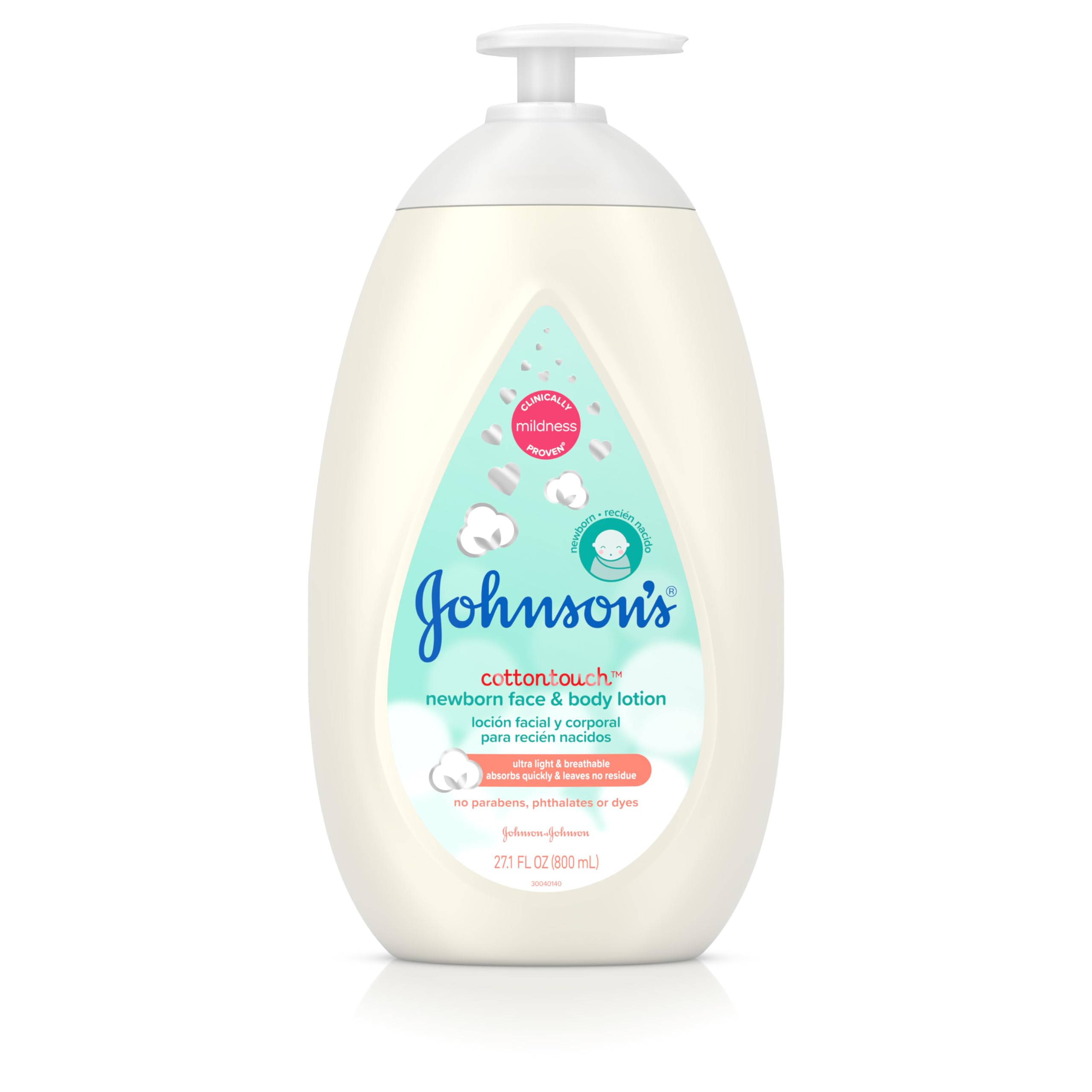 Johnson's Cotton Touch Newborn Baby Face and Body Lotion27.1 fl. oz