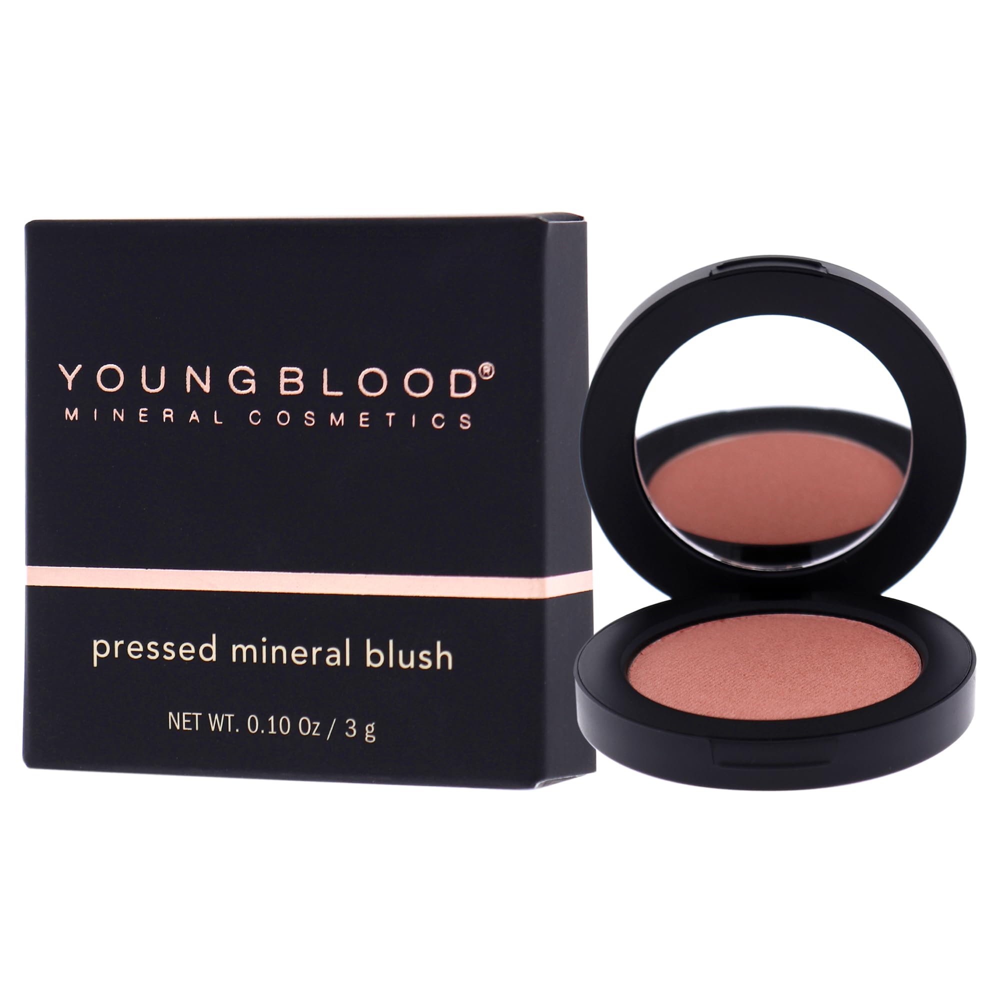Youngblood Pressed Mineral Blush, Sugar Plum, 3 Gram