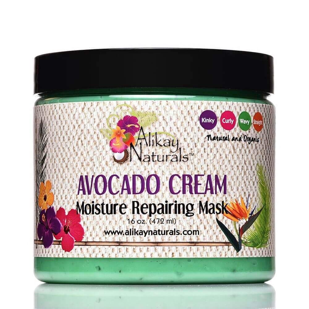 Alikay Naturals Avocado Cream Moisture Repairing Hair Mask 8oz