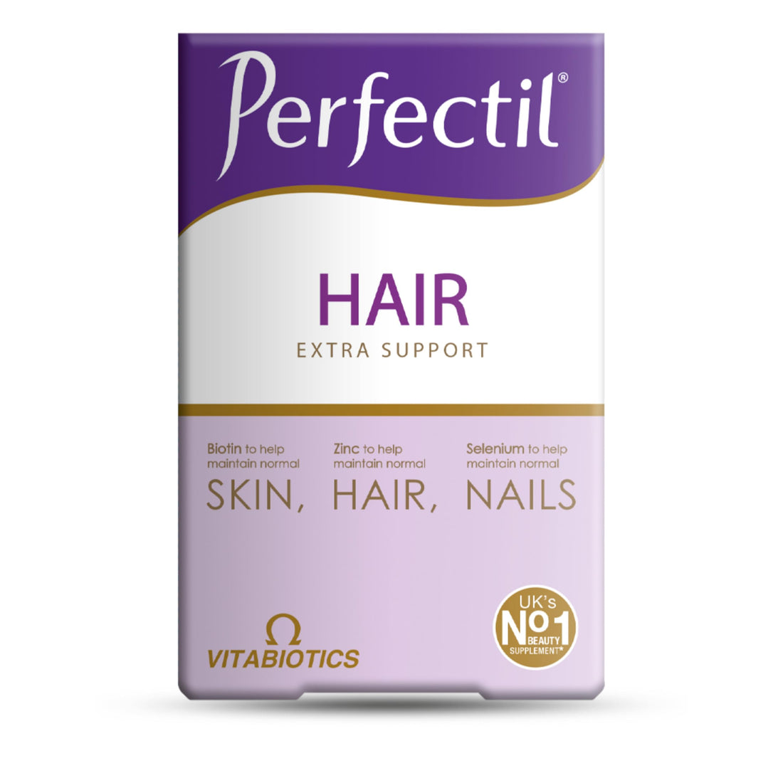 Perfectil Vitabiotics Multivitamin | Hair Growth and Thickening Formula | Supports Thicker, Healthy Hair | Vitamin D, E, Collagen, Biotin, and More