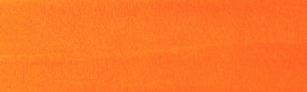 Kenz Laurenz Soft and Stretchy Elastic Cotton Headbands, (Pack of 12) - Orange