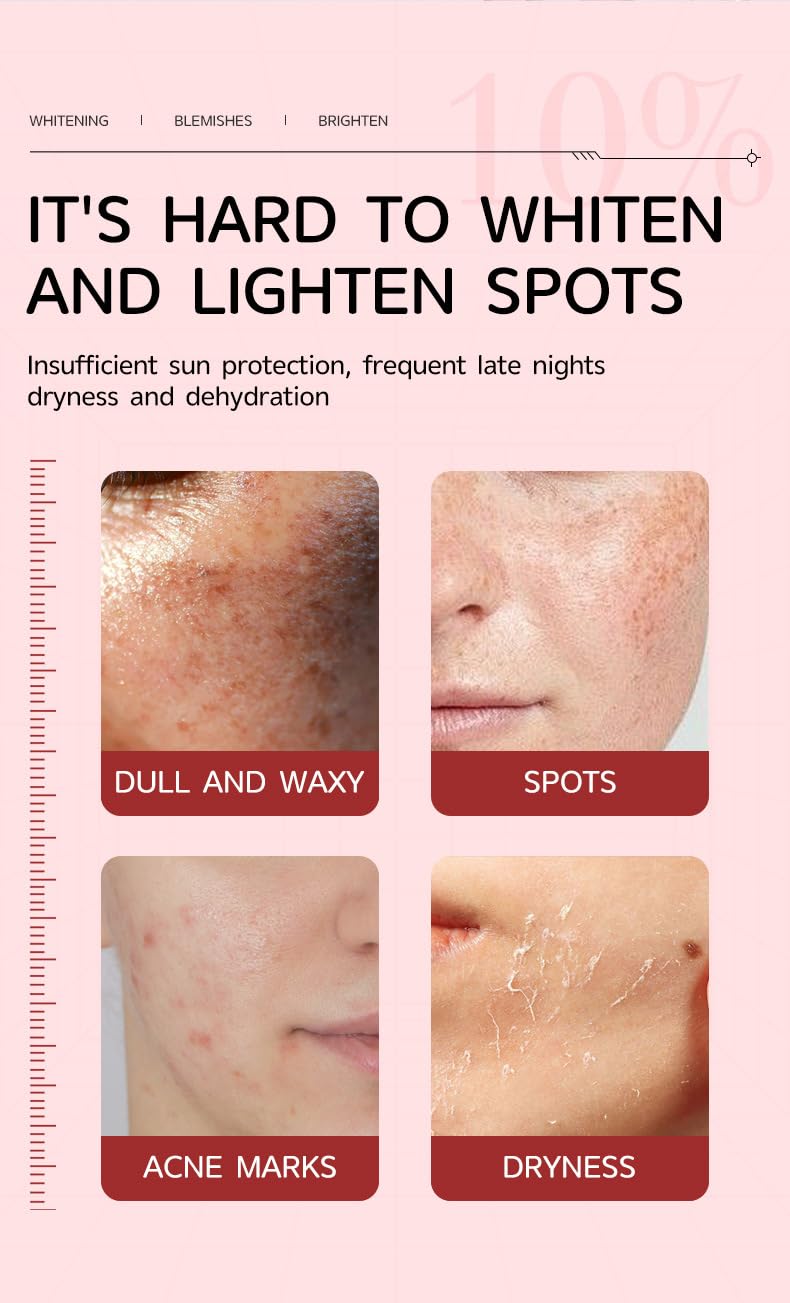 10% Niacinamide+ 4% Tranexamic Acid Serum,Hyaluronic Acid, Vitamin B12,Fragrance-Free (30ml /1.01 fl.oz.)