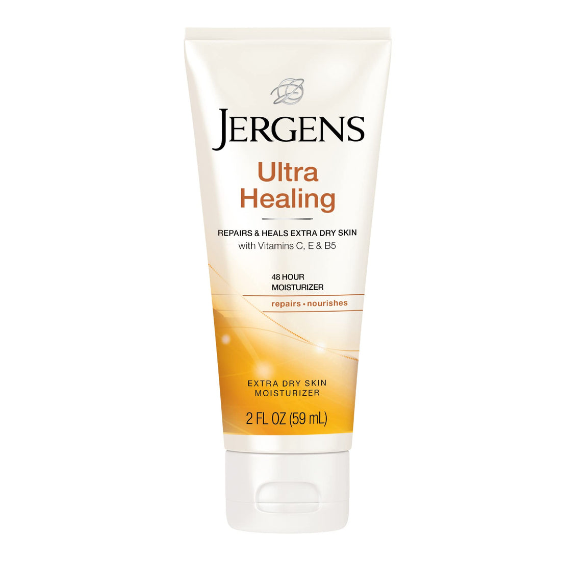 Jergens Daily Moisture Dry Skin Moisturizer, Body Lotion, 2 Ounce, with HYDRALUCENCE blend, Silk Proteins, and Citrus Extract, to help Restore Skin Luminosity