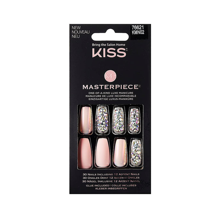 Kiss Masterpiece (EVERYTIME I SLAY) One-Of-A-Kind Luxe Mani Nails w/Glue