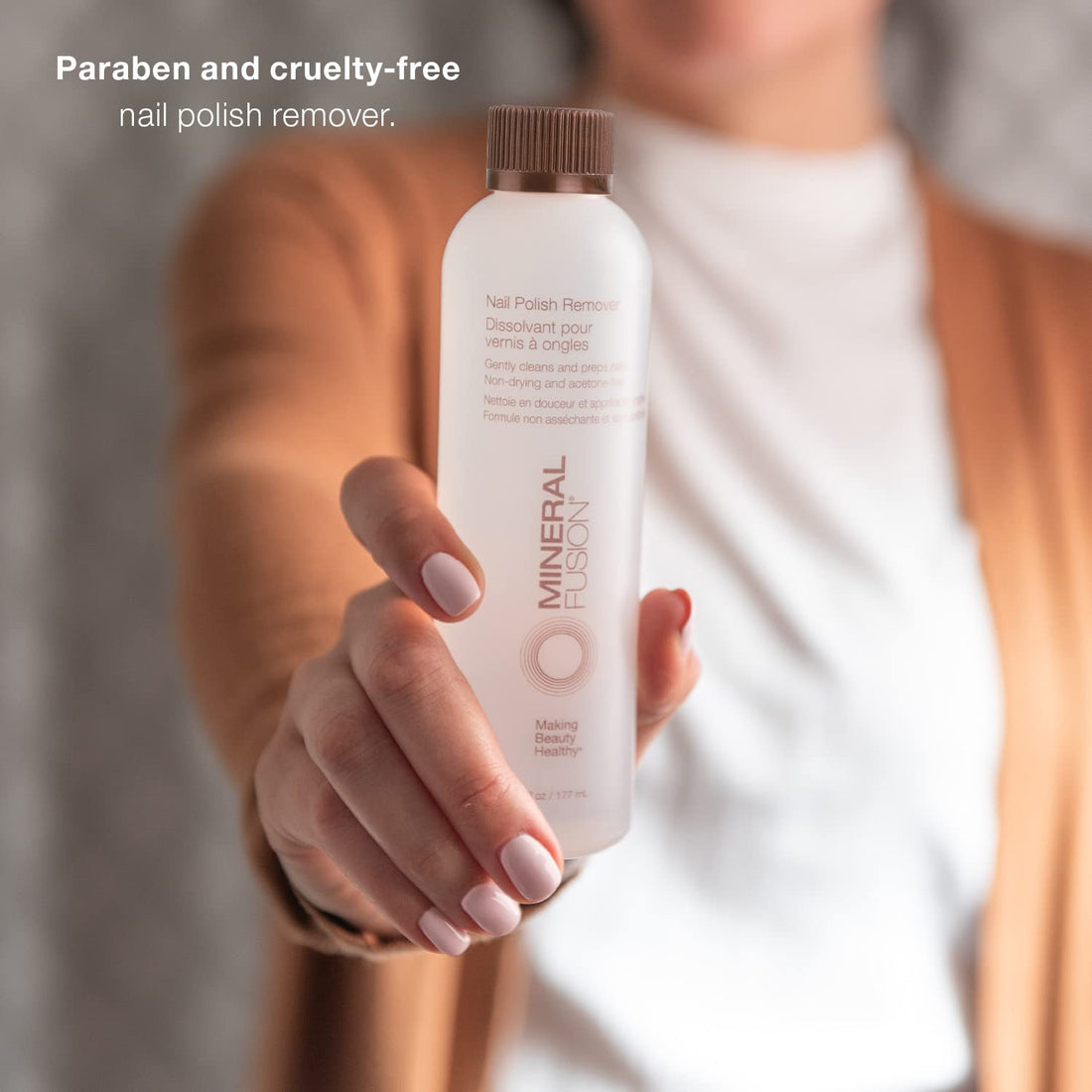 Mineral Fusion Natural Nail Polish Remover, 6 Ounce