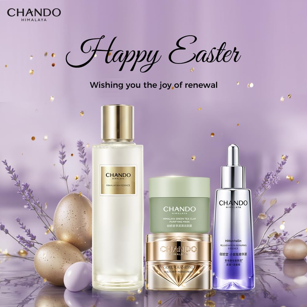 CHANDO Himalaya Gold Diamond Tightening Toner Serum 200ml/6.76oz, Power Repairing Toner, Anti Aging, Plump Skin