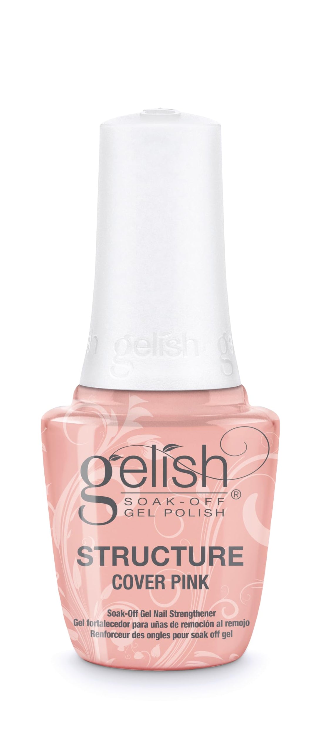 Gelish Nail Polish Gelish Soak-Off Gel Strucuture Nail Strengthener Polish - Cover Pink 15ml