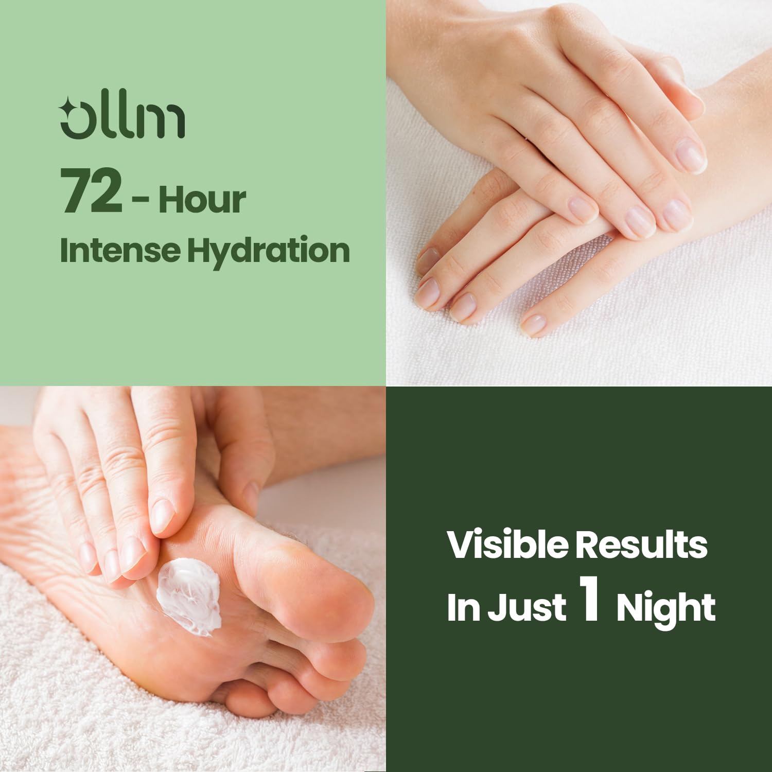 Urea Cream 40 Percent for Feet - Foot Cream for Dry Cracked Heels, 2% Salicylic Acid for Callus Remover, Maximum Strength Repair Skin, Soft & Smooth 40% Urea Lotion Moisturizer Elbows Hands Knees