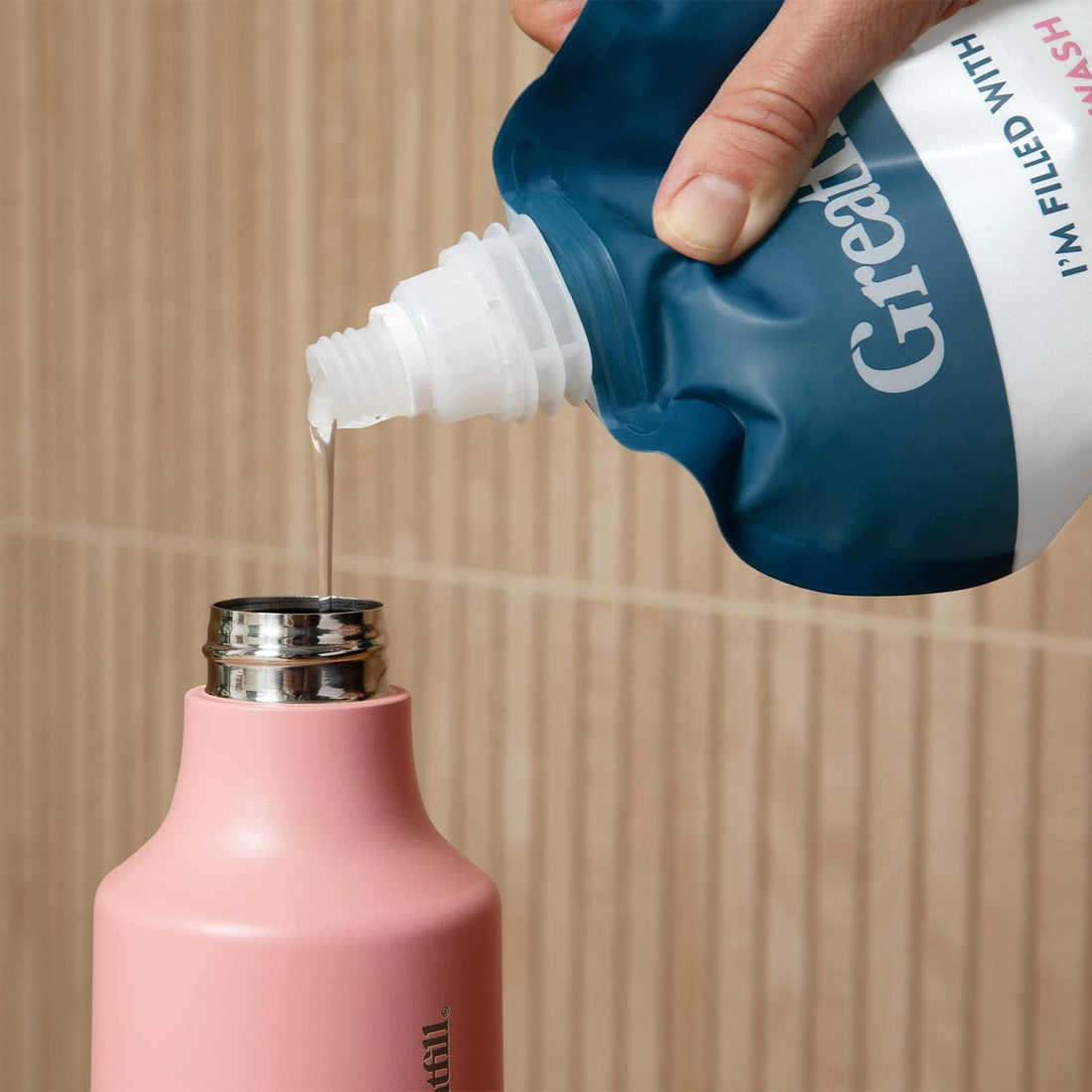 Greatfill Body Wash Refill, Citrus and Fir All-Natural & Eco-Friendly Ingredients, Enriched with Essential Oils, Returnable Refill Pouch (28oz, Pack of 1)