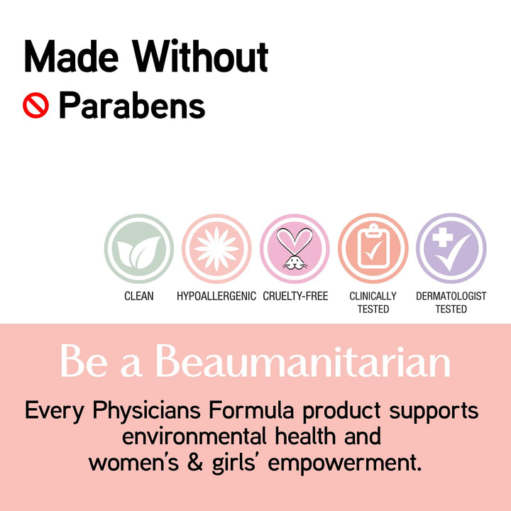 Physicians Formula Happy Booster Heart Glow & Mood Boosting Blush, Natural, Dermatologist Tested