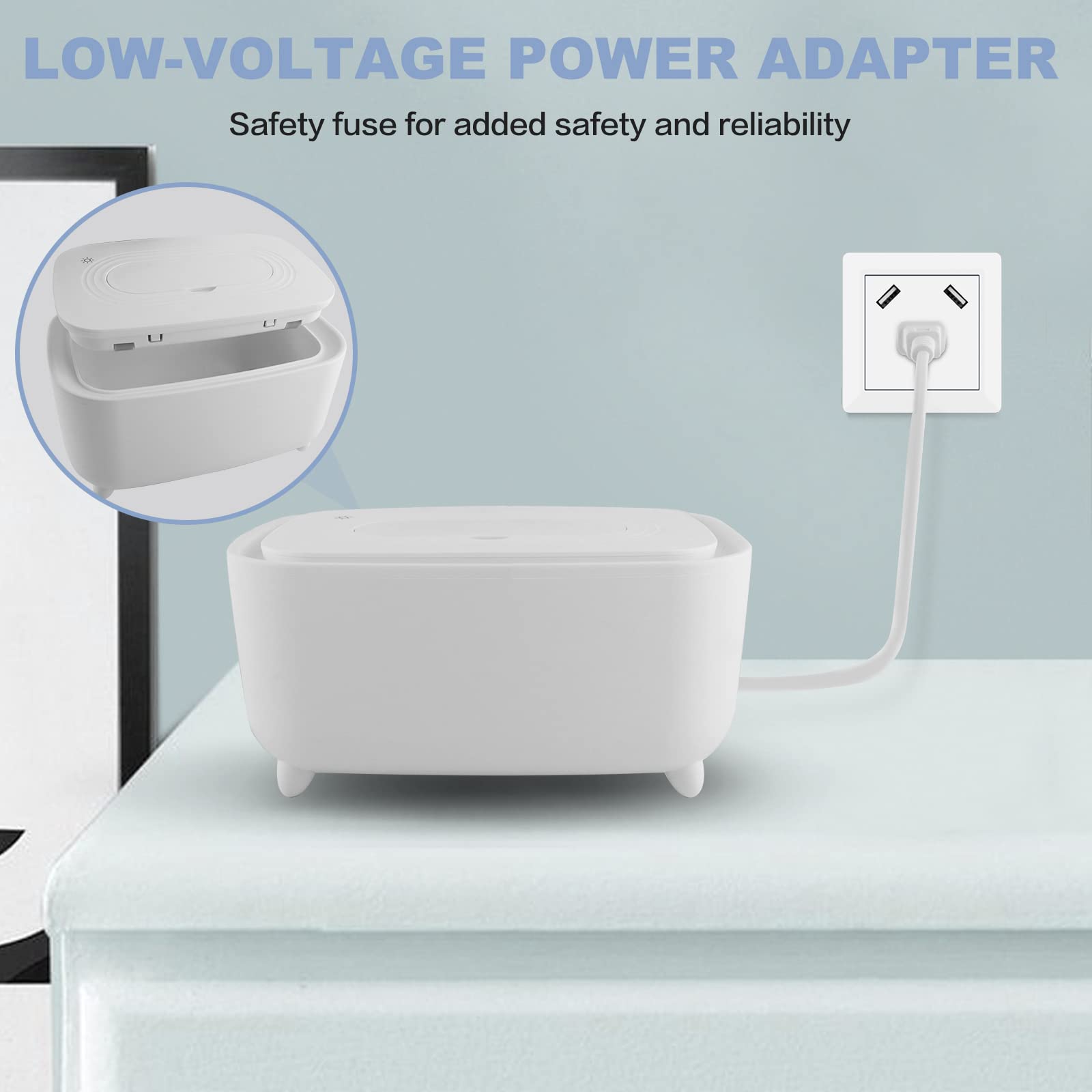 Wipe Warmer and Baby Wet Wipes Dispenser | Baby Wipes Warmer for Babies