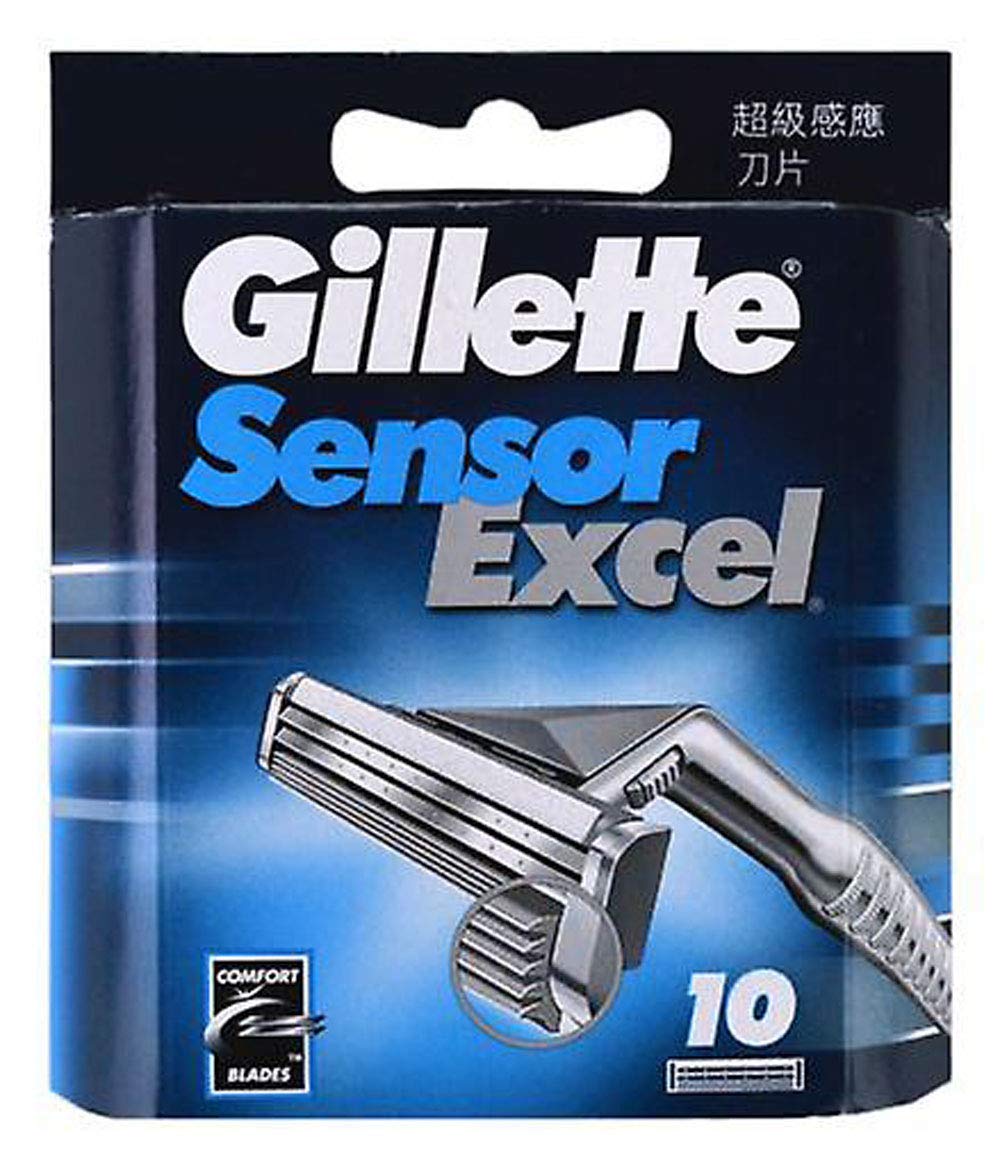 Gillette Sensor Excel Refill Razor Blade Cartridges - Men, 1 Count (30 Count)