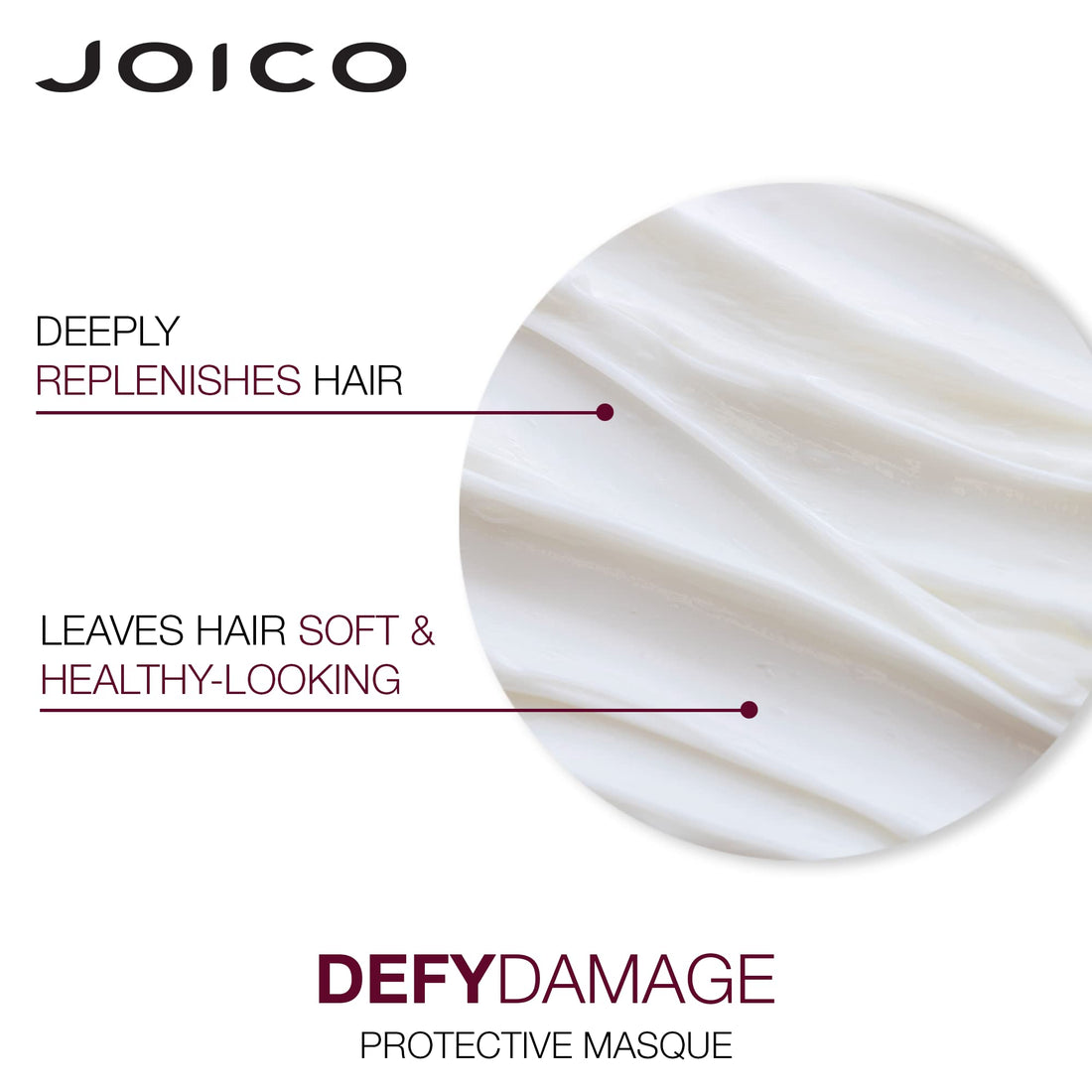 Joico Defy Damage Protective Masque | For Color-Treated Hair | Strengthen Bonds & Preserve Hair Color | With Moringa Seed Oil & Arginine | 1.7 Fl Oz