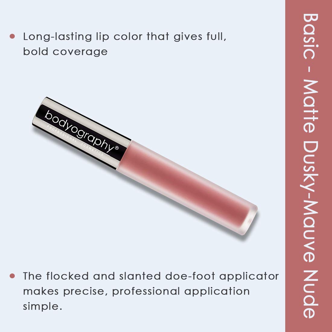 BODYOGRAPHY LIP LAVA LIQUID LIPSTICK , BASIC 9604