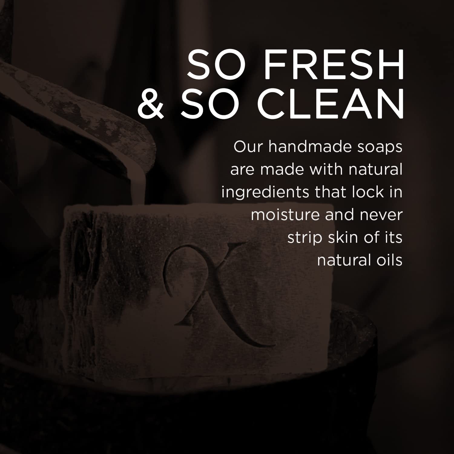 Xotics All Natural Bar Soap- Sweet Jamila Total Body Soap Bars Infused with Essential Oils | Simple Handmade Soap for Men/Women | Pure Organic bath soap bar 6oz