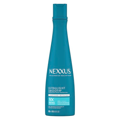 Nexxus Ultralight Smooth Conditioner Weightless for Dry and Frizzy Hair Smooth Hair Treatment to Block Out Frizz Against Humidity 13.5 oz