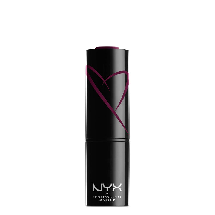 NYX PROFESSIONAL MAKEUP Shout Loud Satin Lipstick, Infused With Shea Butter - Into The Night (Deep Grape)