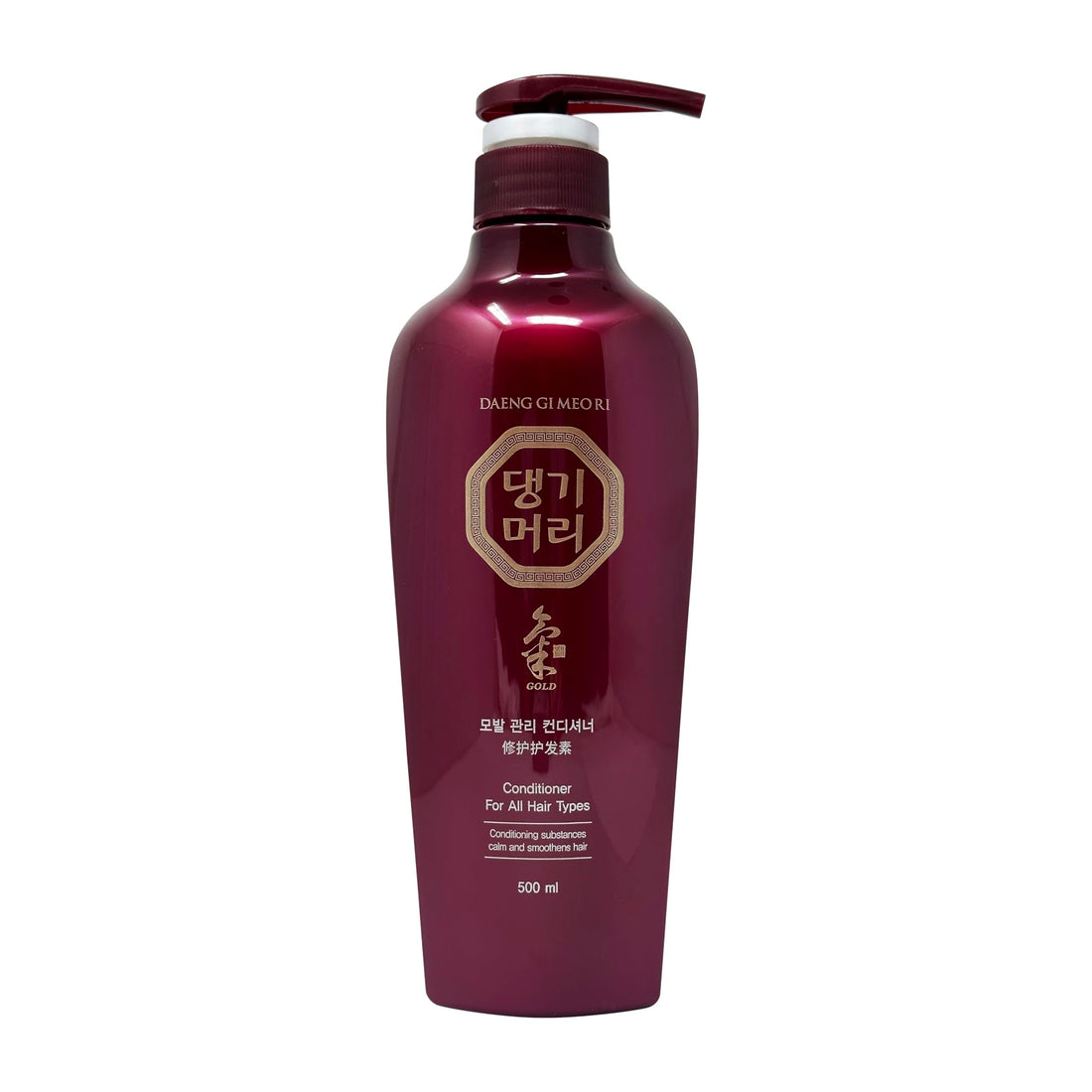 Daeng Gi Meo Ri - Shampoo & Conditioner Set for Normal to Dry Scalp, Add Nutrition and Shine for Healthy and Energetic Hair, Reducing Dandruff, Nourishing and Promoting Hair Growth, 16.9 FL. OZ/ 500ml