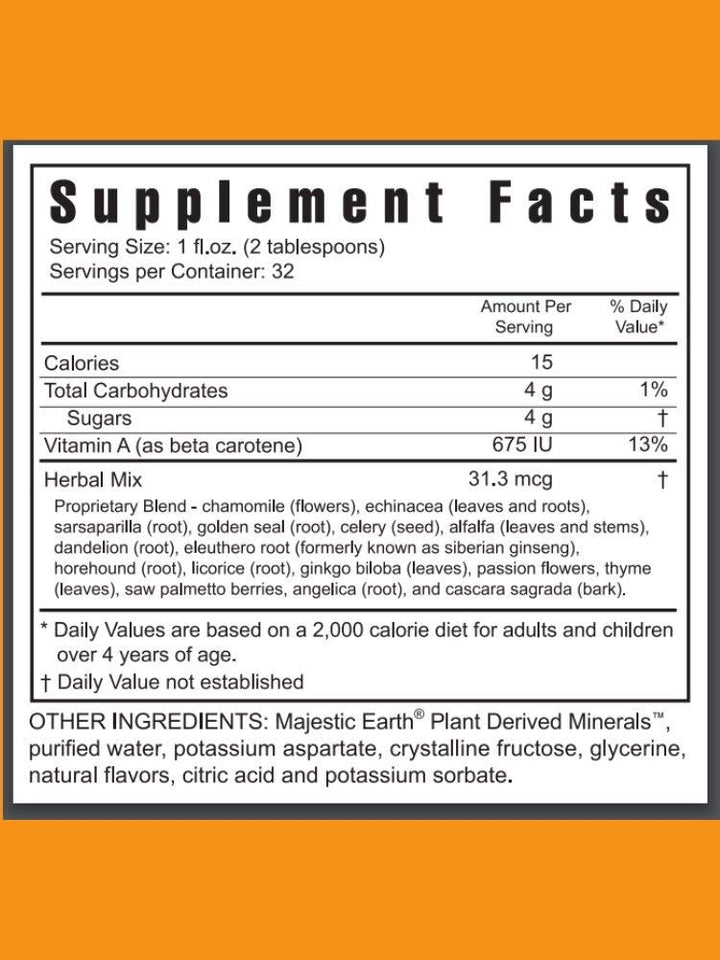 Youngevity Majestic Earth Herbal Rainforest, 32 Fl Oz - Ultimate Multi-Herbal, multivitamin and Mineral Complex for Men, Women, Kids - Immune Support Supplement - Gluten-Free