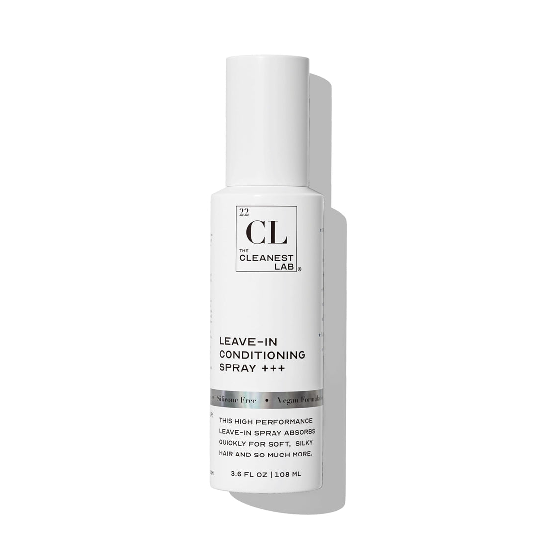 The Cleanest Lab Leave-In Conditioner Mist Spray. Dry & Damaged Hair Treatment. Miracle Hydration Heat Protectant. De-Frizz & Detangles. Add Volume & Prime for Style. 3.6 Fl. Oz