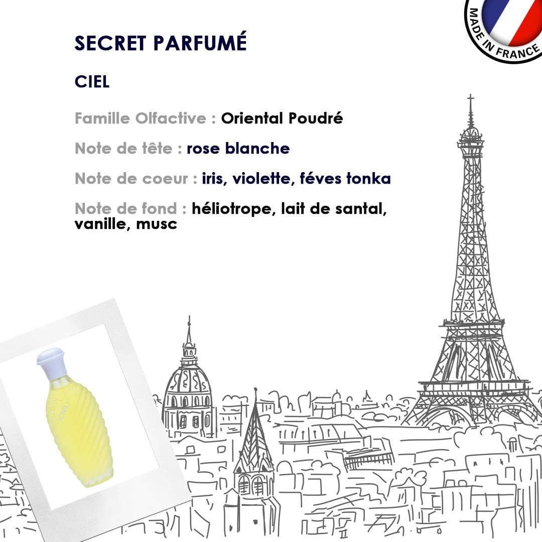 Ciel By Jacques Saint Pres For Women Eau De Parfum Spray, 3.4-Ounces