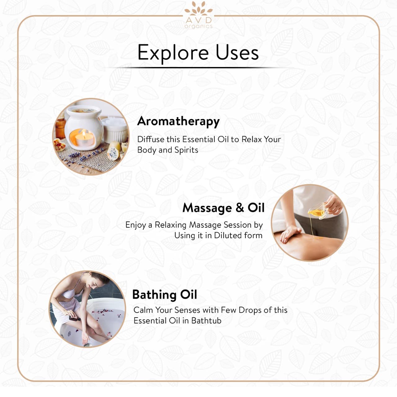 AVD Organics Lemon Essential Oil for Skin | 100% Pure and Natural | Therapeutic Grade Lemon Oil | Perfect for Diffuser & Aromatherapy | 3.38 fl. Oz