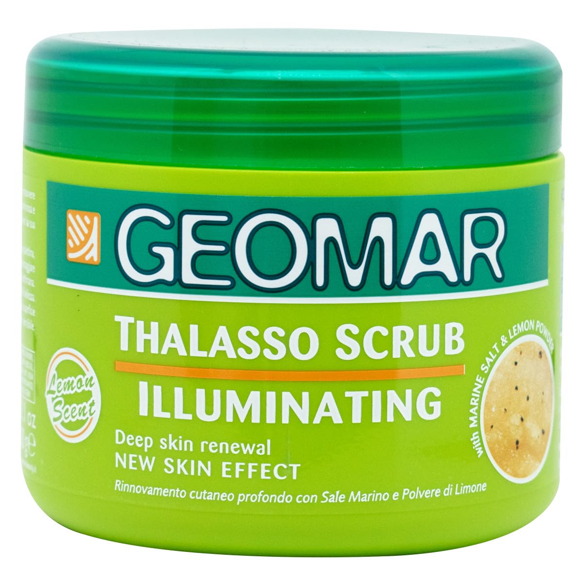Jomar Thalasso scrub Illuminant # Lemon 600 g [Parallel import goods]