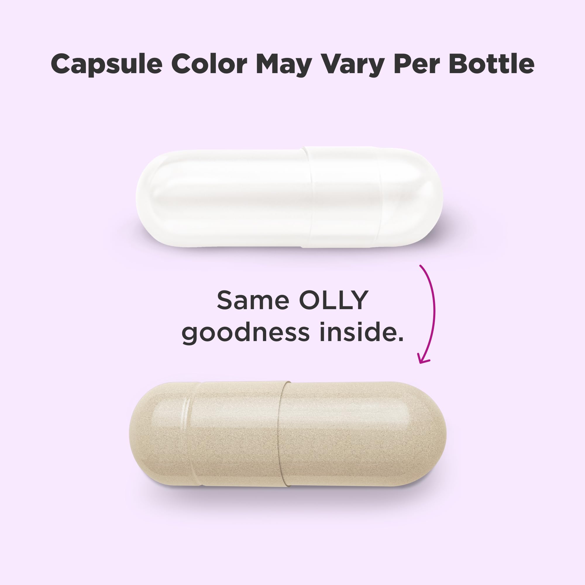 OLLY Happy Hoo-Ha Capsules, Probiotic for Women, Vaginal Health and pH Balance, 10 Billion CFU, Gluten Free - 25 Count