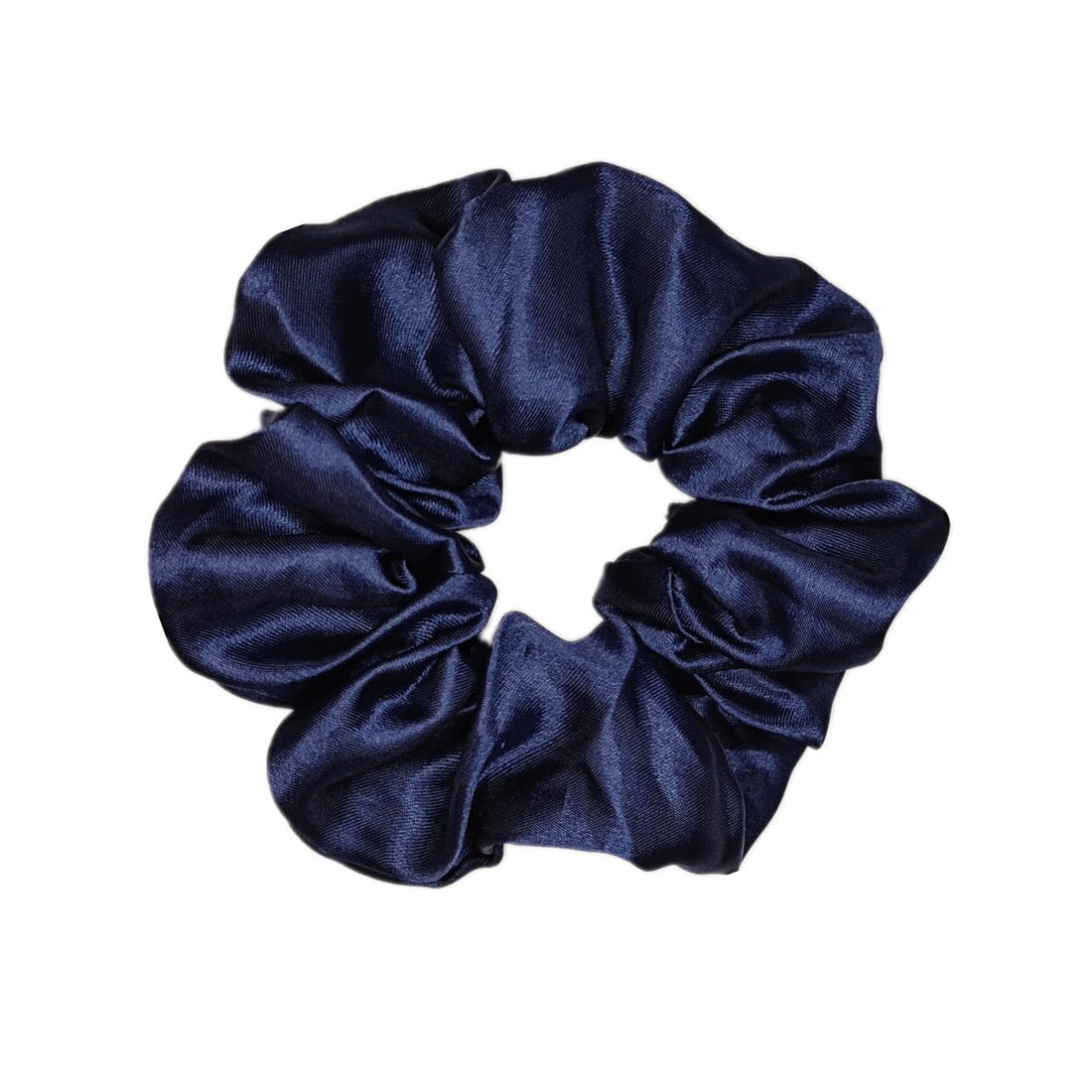 12 Pcs Satin Silk Hair Scrunchies Soft Hair Ties Fashion Hair Bands Hair Bow Ropes Hair Elastic Bracelet Ponytail Holders Hair Accessories for Women Girls (Assorted Blue Pair)