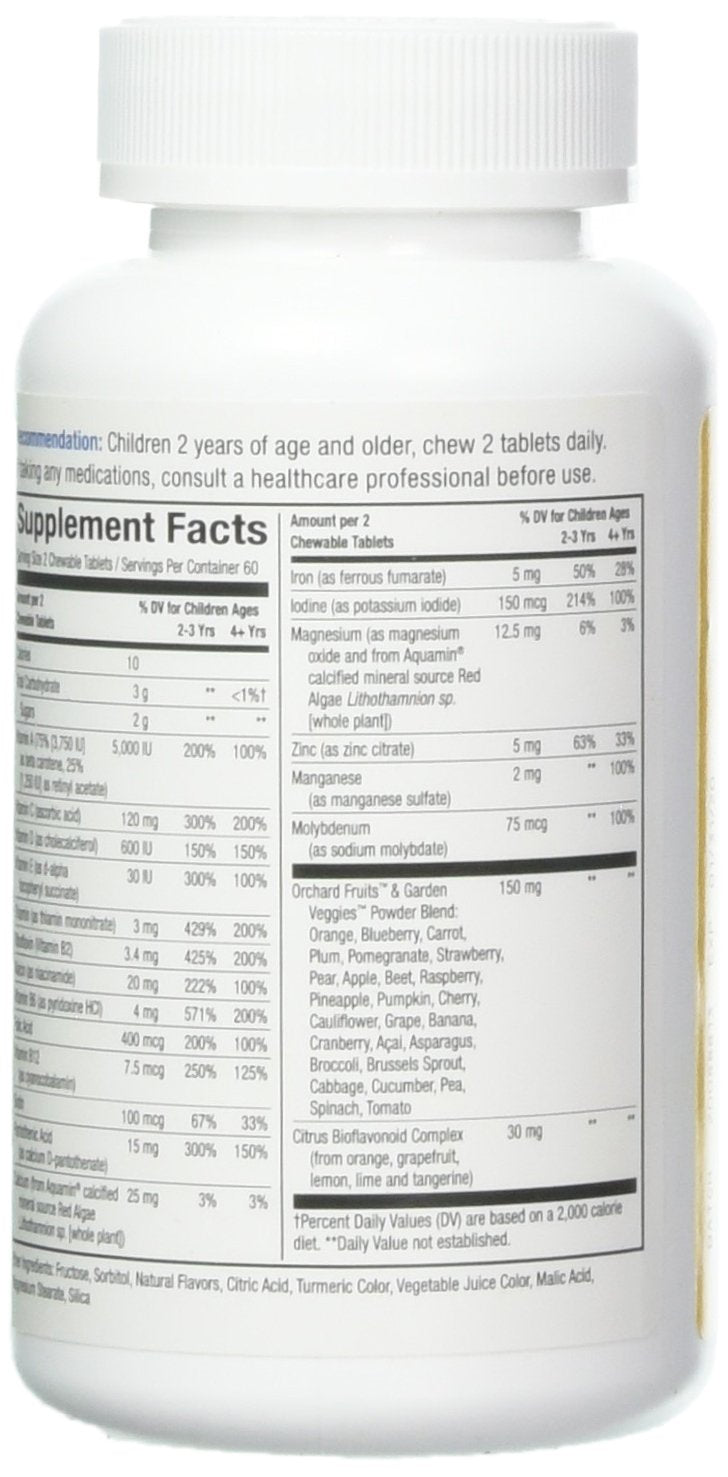 Alive! Children's Multi-Vitamin Chewable - 120 Chewable Tablets by Nature's Way