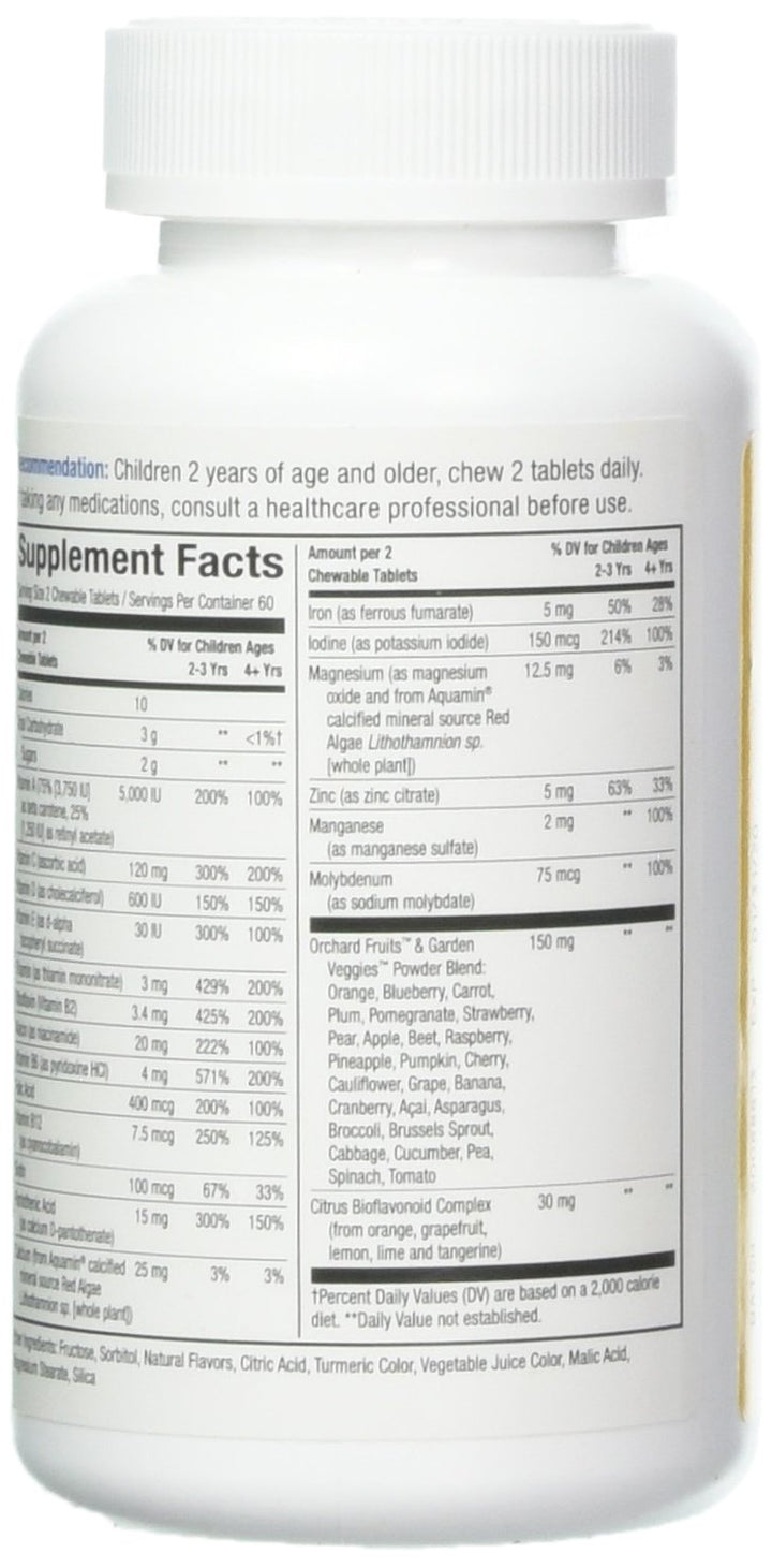 Alive! Children's Multi-Vitamin Chewable - 120 Chewable Tablets by Nature's Way