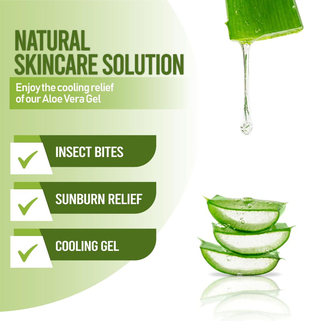 Coral Safe Pure Aloe Vera Gel For Face & Body, Made with Organic Aloe, Pressed from Fresh Aloe Leaves - 99% Aloe - for Hair, Skin & Sunburn Relief, Hydrating, Non-Greasy Formula, Unscented, 5 oz