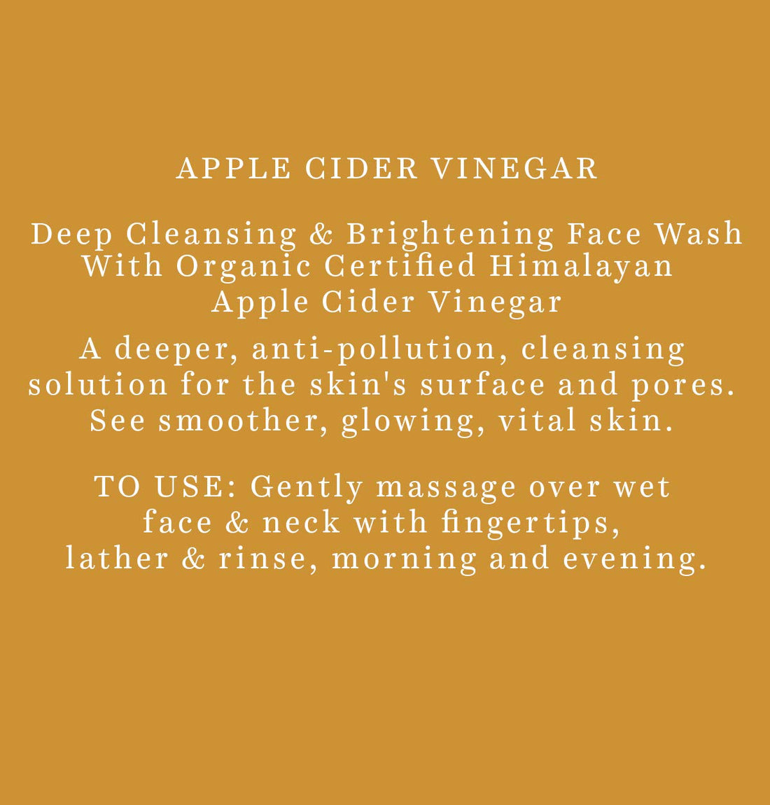 Biotique Apple Cider Vinegar Deep Cleansing Face Wash, 150 ml