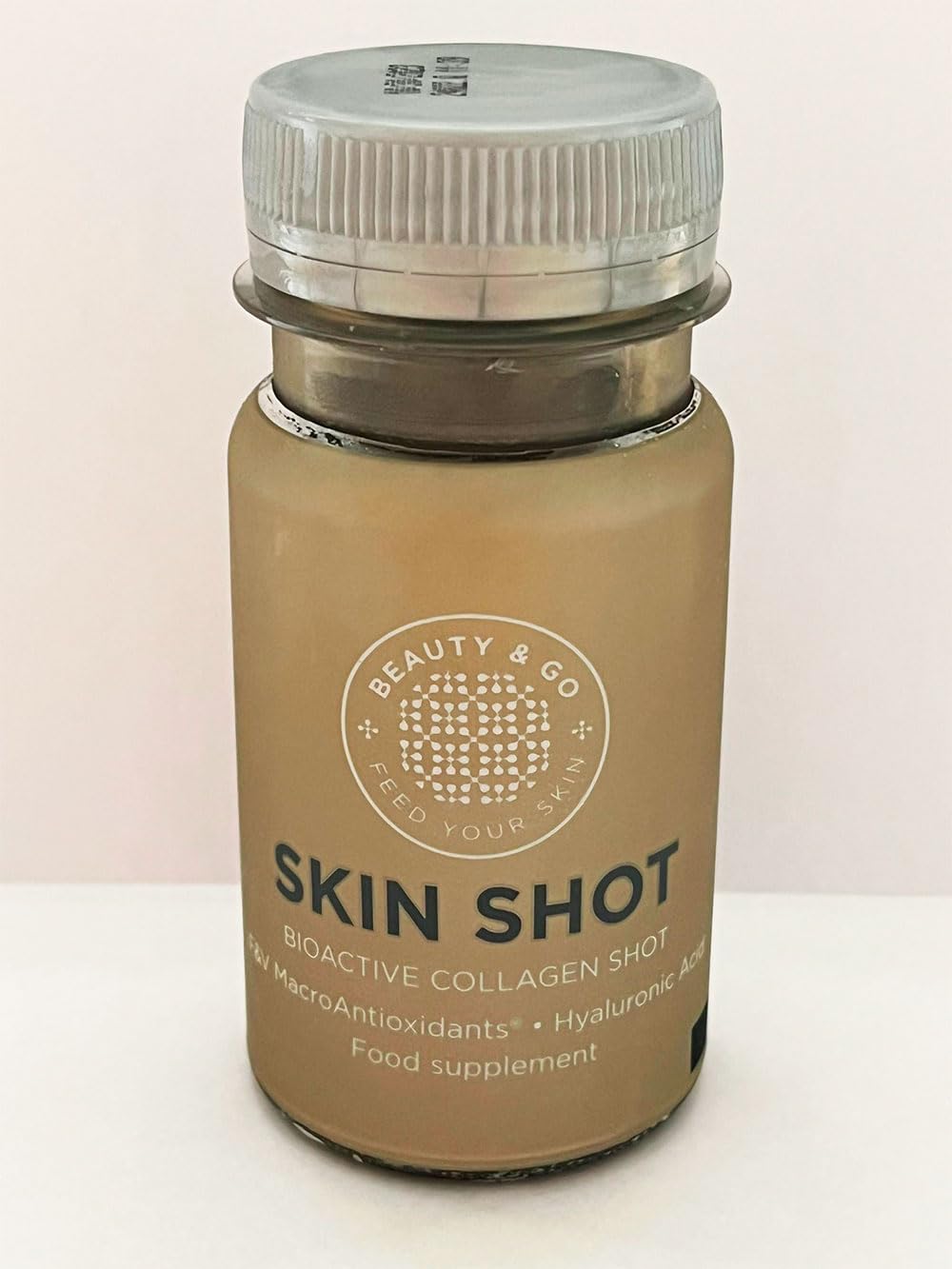 Beauty&GO Skin Shot - 10 Bottles x 100ml - Liquid Collagen Supplement - Anti-ageing Beauty Drink with Collagen 5000 mg, Hyaluronic Acid, Biotin, Niacin, Antioxidants, Vitamins and Minerals.