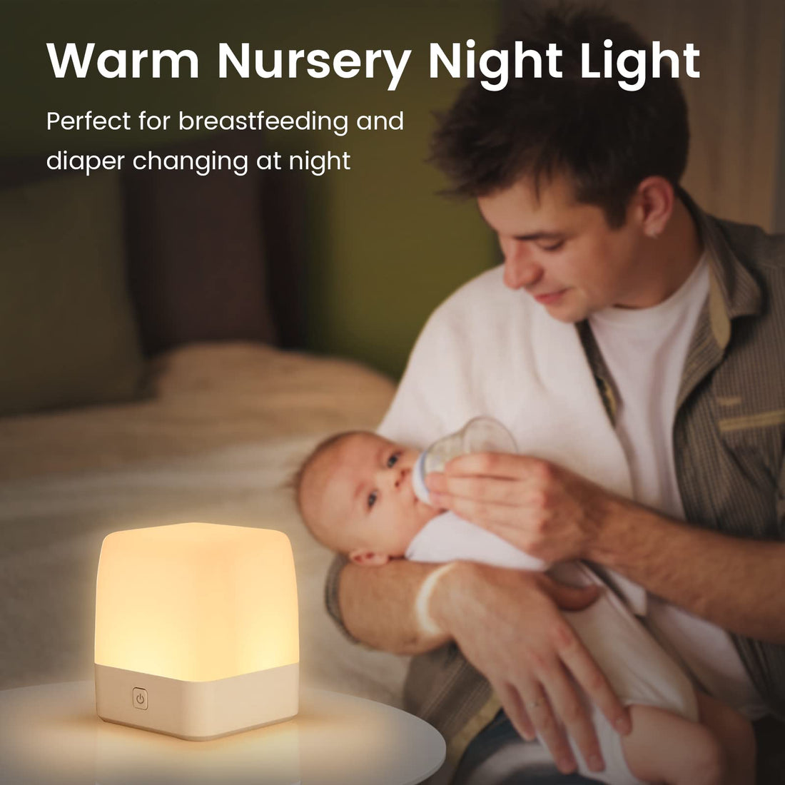 IZETIANZHE Night Light for Kids, LED Touch Baby Egg Light for Nursery, Dimmable Nightlight for Bedroom Nursery Lamp Rechargeable Portable Night Light with Memory Function Bedside Light