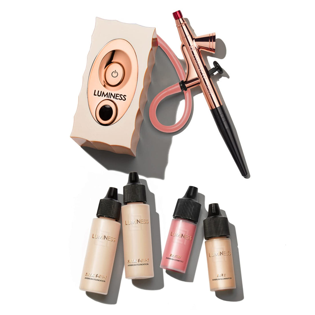 Luminess Air Icon Pro Airbrush System with Fair Starter Kit, 24 Oz