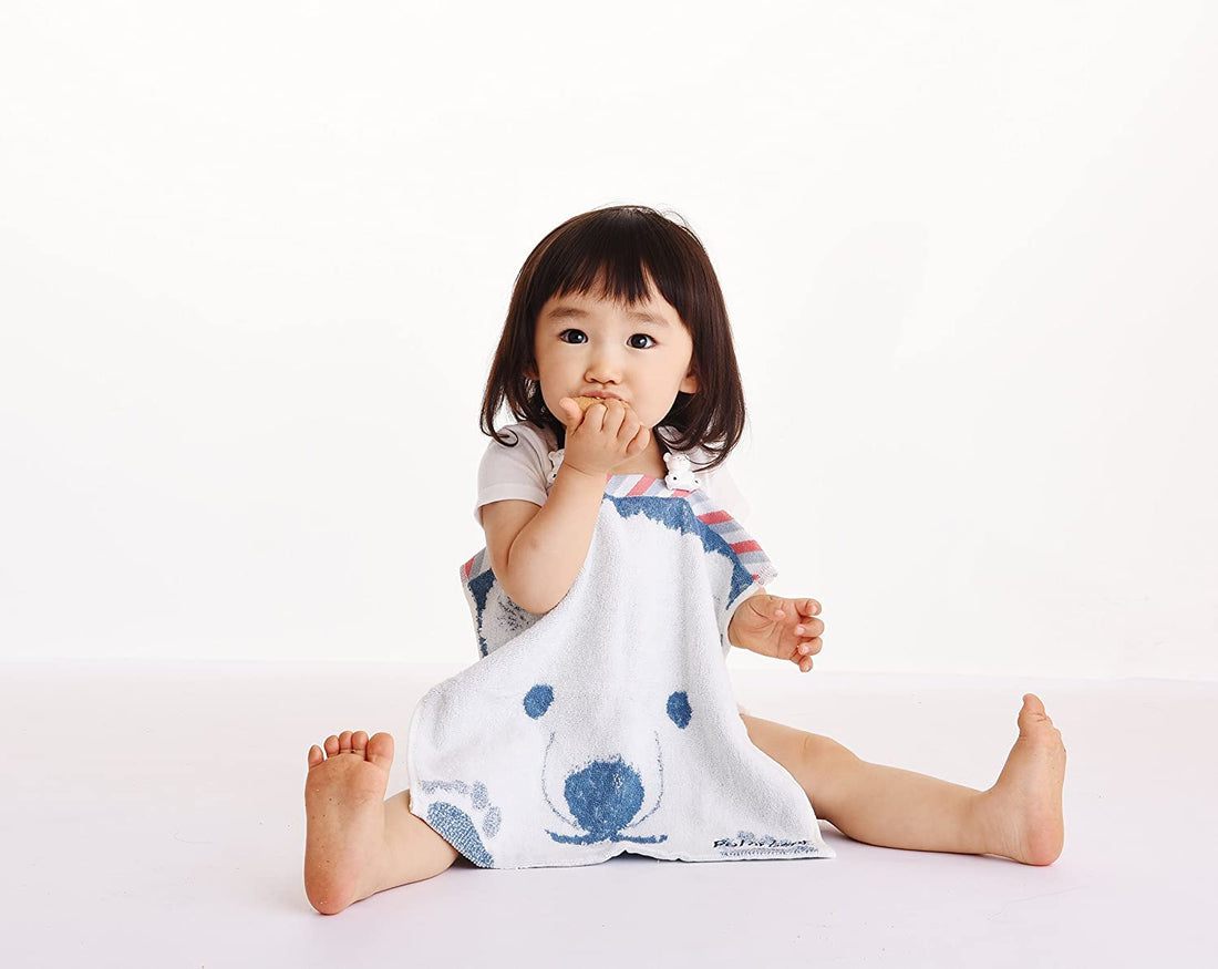 Baby Buddy Bib Clip, Newborn Must Have and Travel Essential, Turn Any Cloth, Towel, or Napkin into a Bib for Feeding or Teething, Navy, 1 Pack - Made in USA