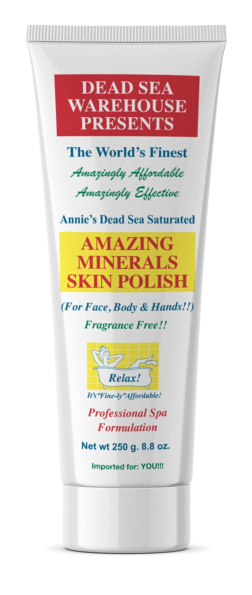 Dead Sea Warehouse Amazing Minerals Skin Polish