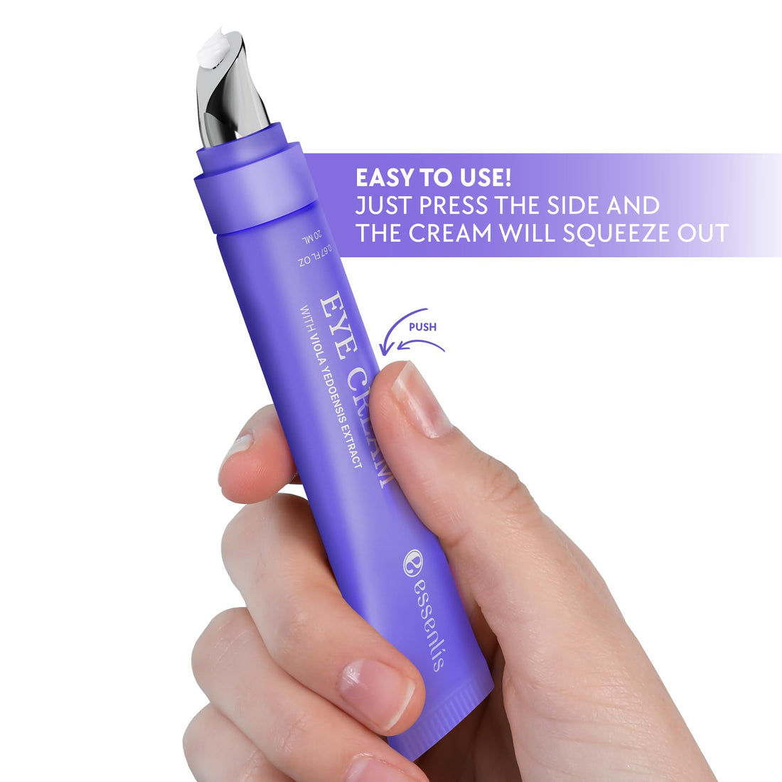 Caffeine Eye Cream for Dark Circles and Puffiness - Day & Night Collagen Hydrating Eye Cream for Wrinkles - Firming Anti Aging Effect - Bags Under Eyes Treatment for Women & Men - Remover & Corrector