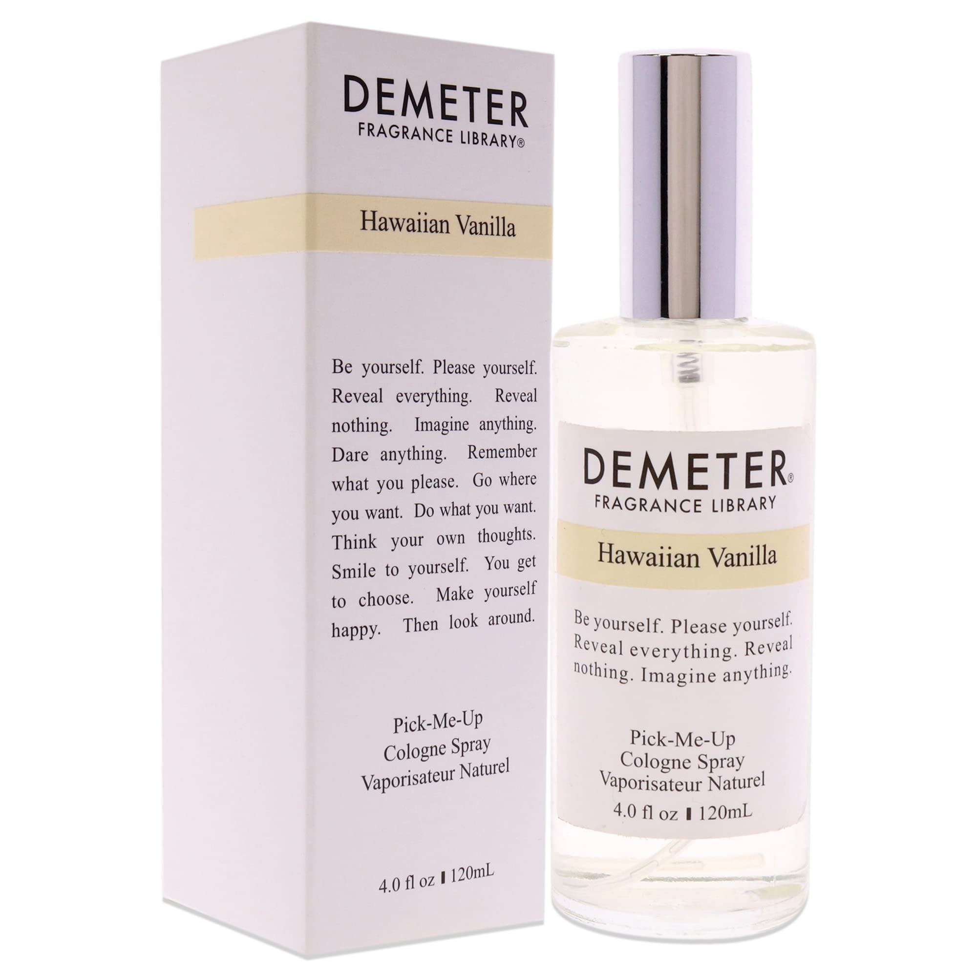 Demeter Hawaiian Vanilla for Women Cologne Spray, 4 Ounce