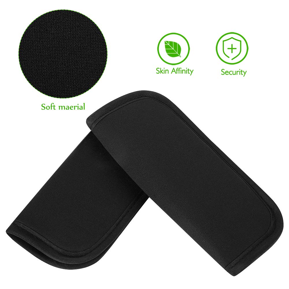 Accmor Car Seat Strap Covers for Baby Kids, Car Seat Strap Covers Shoulder Pads, Soft Seat Belt Covers for All Car Seats, Pushchair, Stroller