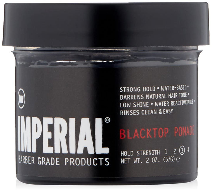 Imperial Barber Pomade, Blacktop, 2 oz.