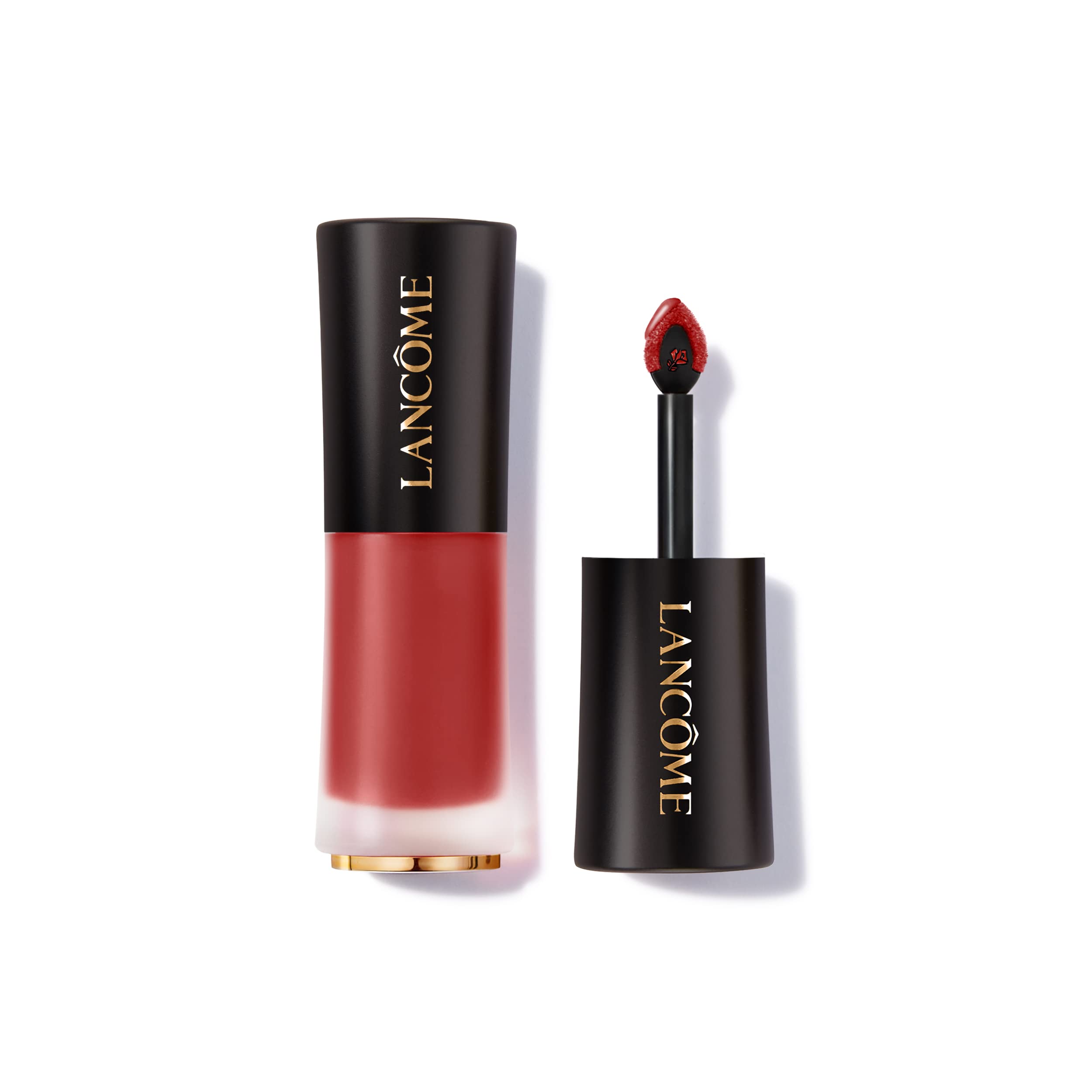 Lancôme L'Absolu Rouge Drama Ink Semi-Matte Liquid Lipstick - Highly Pigmented - All Day Wear - 288 French Opera