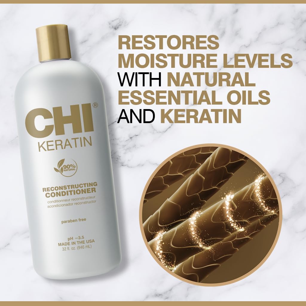 CHI Keratin Conditioner, 32 fl. oz.