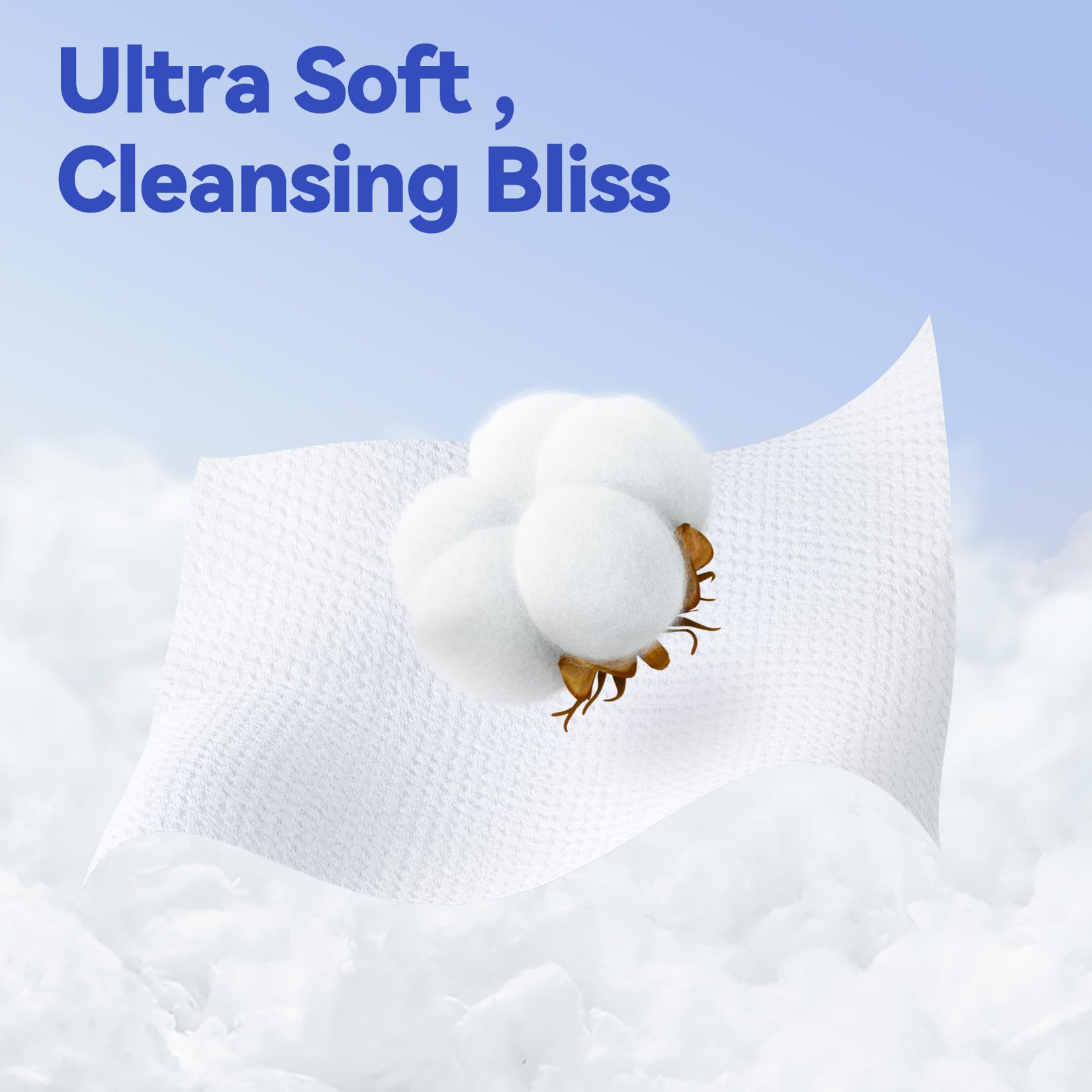 Winner Face Towels, 100% USDA Biobased Facial Towelettes XL, Disposable Face Towel for Sensitive Skin, Ultra Soft Makeup Remover Dry Wipes, Odor-Free, 165 Count, 3 Pack