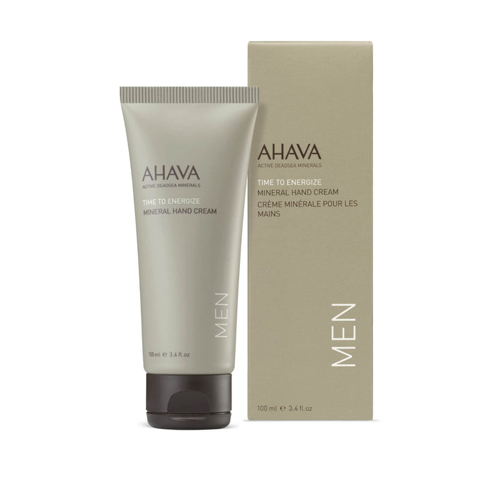 Ahava Time To Energize Mineral Hand Cream For Men, 3.4 Fl. Oz.