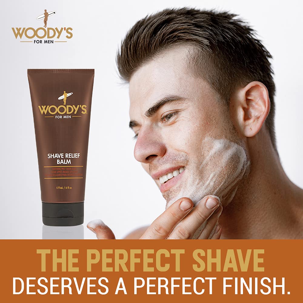 Woody's Shave Relief Balm, 6 oz by Woody's