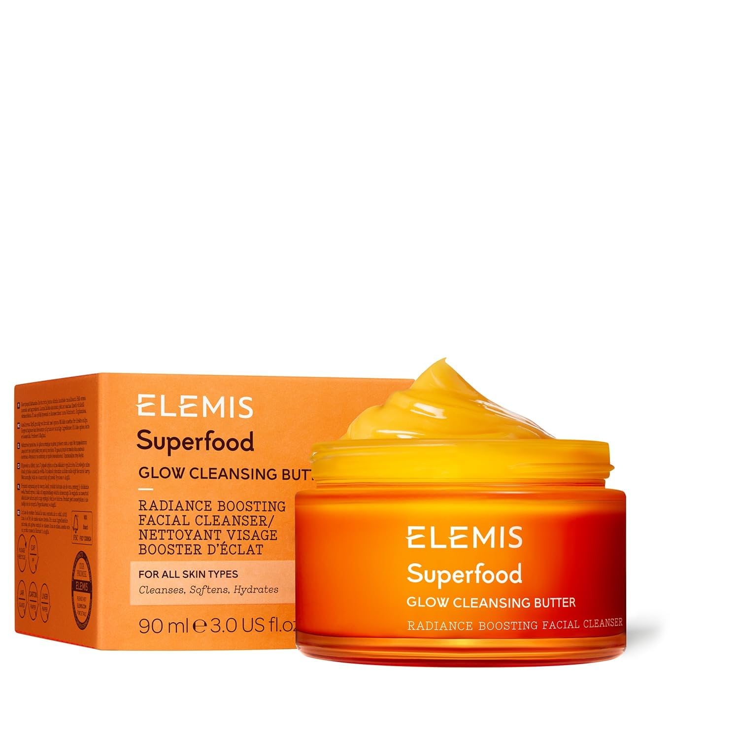 ELEMIS Superfood AHA Glow Cleansing Butter, 3 fl. oz.