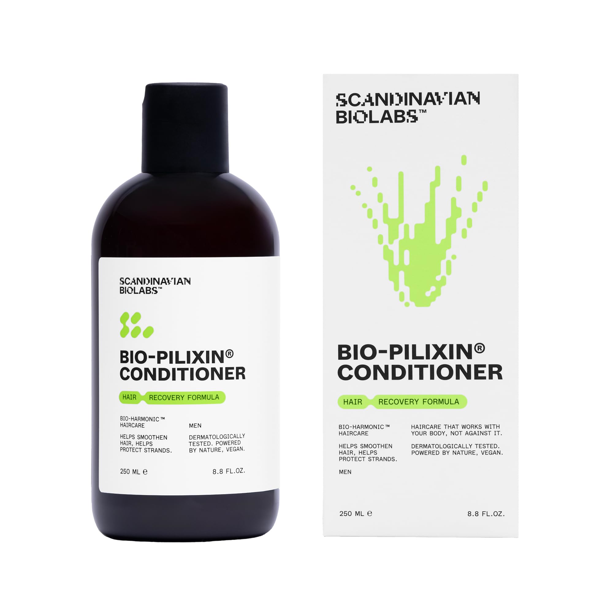 Scandinavian Biolabs Hair Recovery Conditioner for Men | Made from Naturally-derived Ingredients | Protects Hair Strands, Recovers Hair Shafts, No Split Ends
